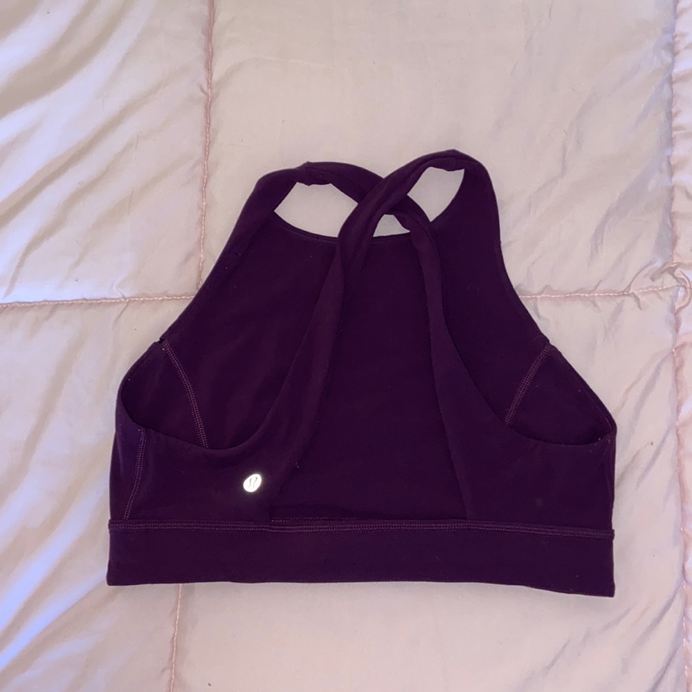 Lululemon athletica cross-back crop sports top